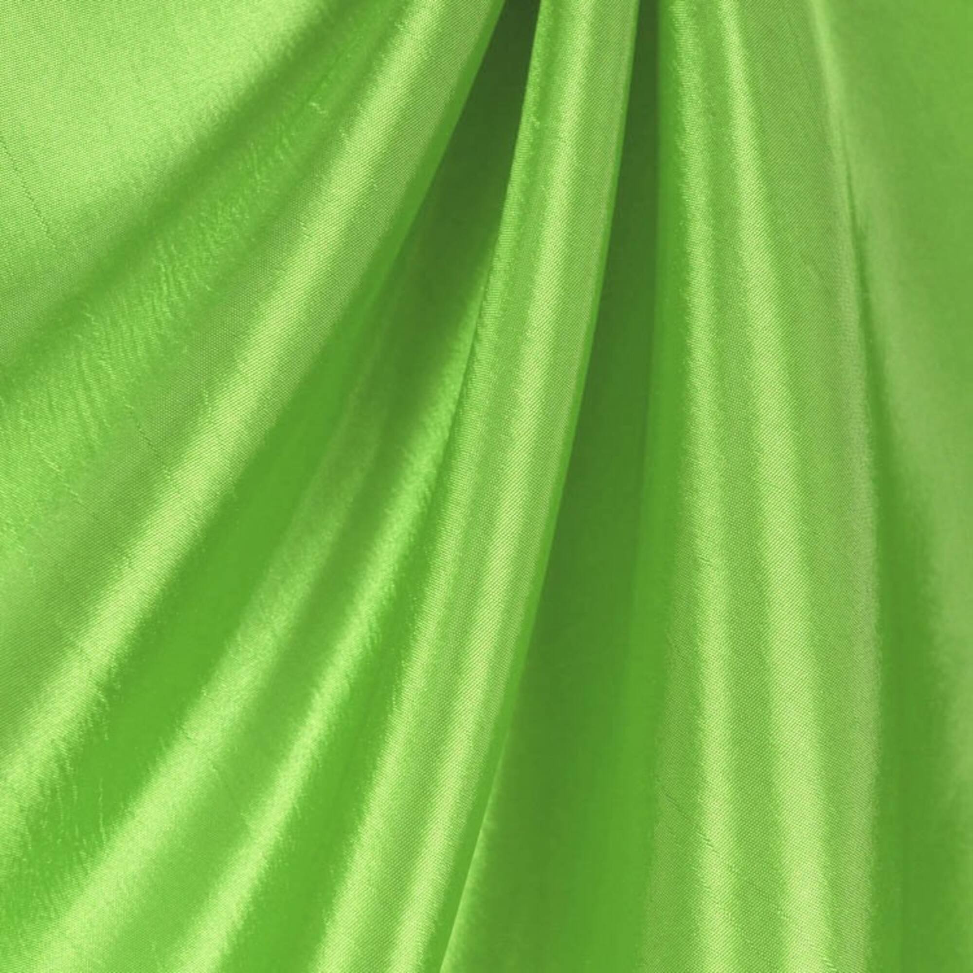 Lime Green Taffeta